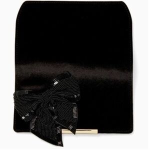 Flap only Make it Mine Kate Spade velvet beaded bow flap